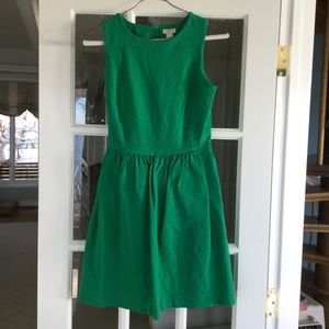 J. Crew Green Daybreak Dress